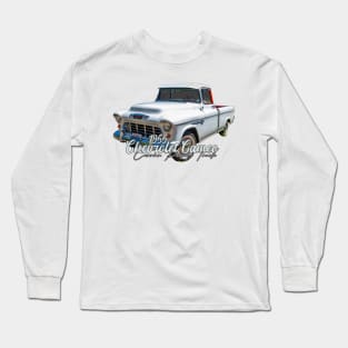 1955 Chevrolet Cameo Carrier Pickup Truck Long Sleeve T-Shirt